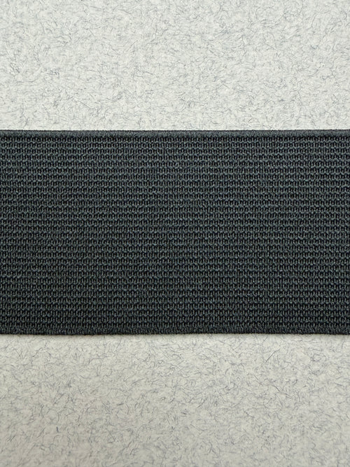 Black  Inside belt soft elastic  40mm SP Haberdashery Auckland NZ