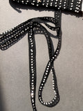 Black with cream beads  10mm SP Haberdashery Auckland NZ