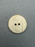 Bleached coconut shell button SP Haberdashery Auckland NZ