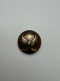 Brass military eagle dome shank button SP Haberdashery Auckland NZ