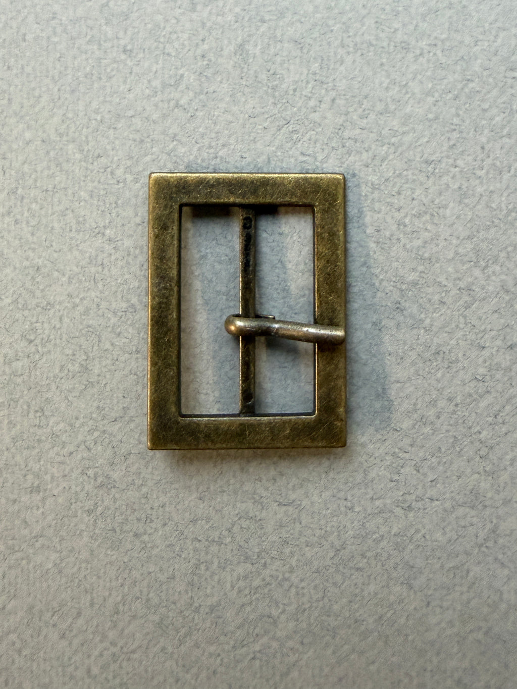 Brass rectangular buckle SP Haberdashery Auckland NZ