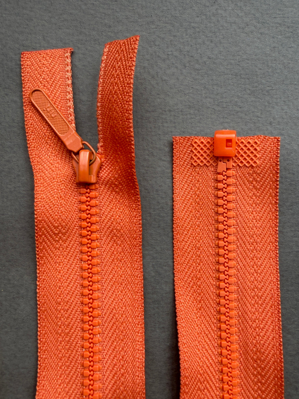 Close up Riri open end nylon zip 118cm SP Haberdashery Auckland NZ