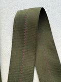 Close up dark green ribbon SP Haberdashery Auckland NZ