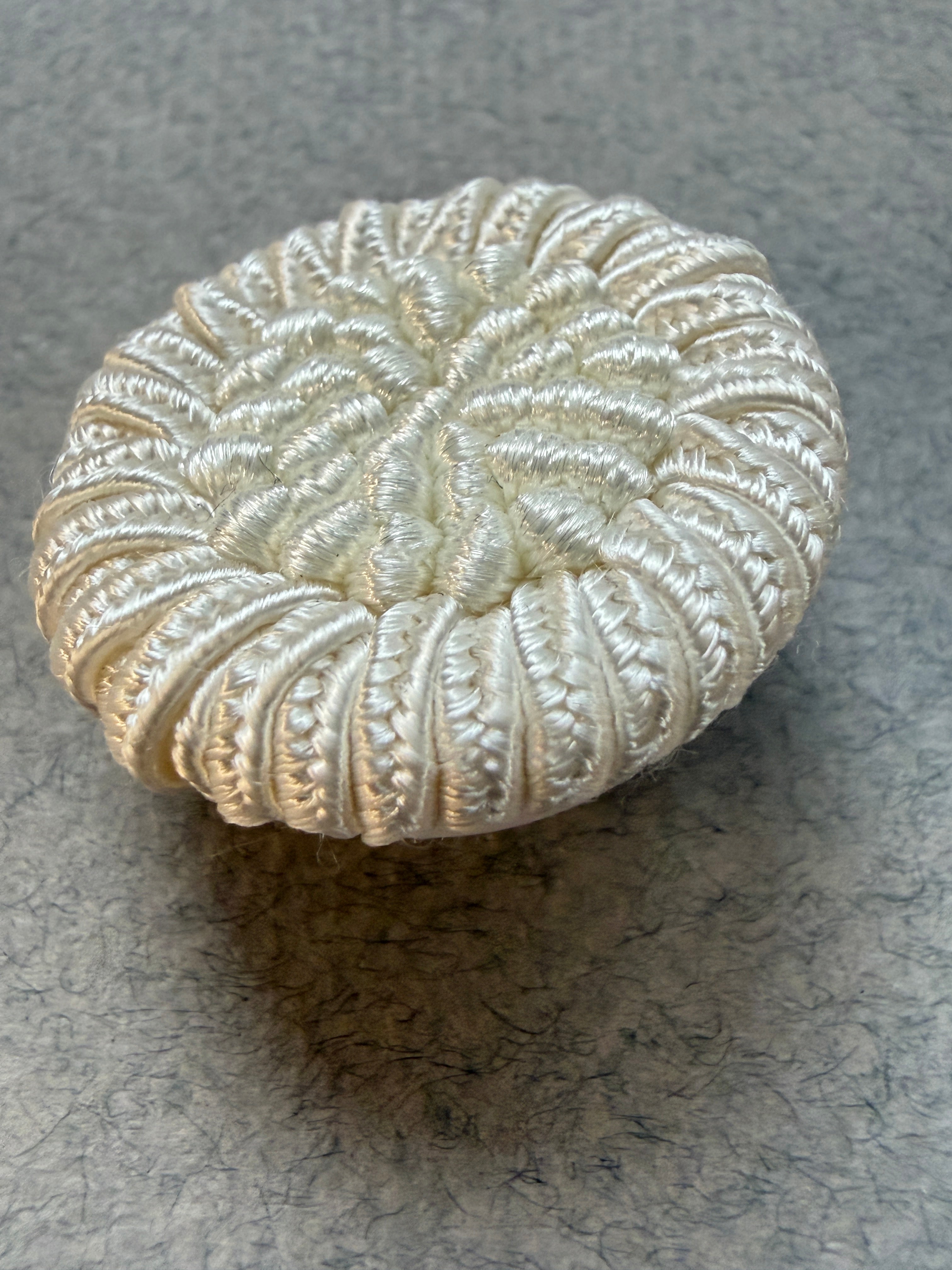 Close up passementerie shank button SP Haberdashery Auckland NZ
