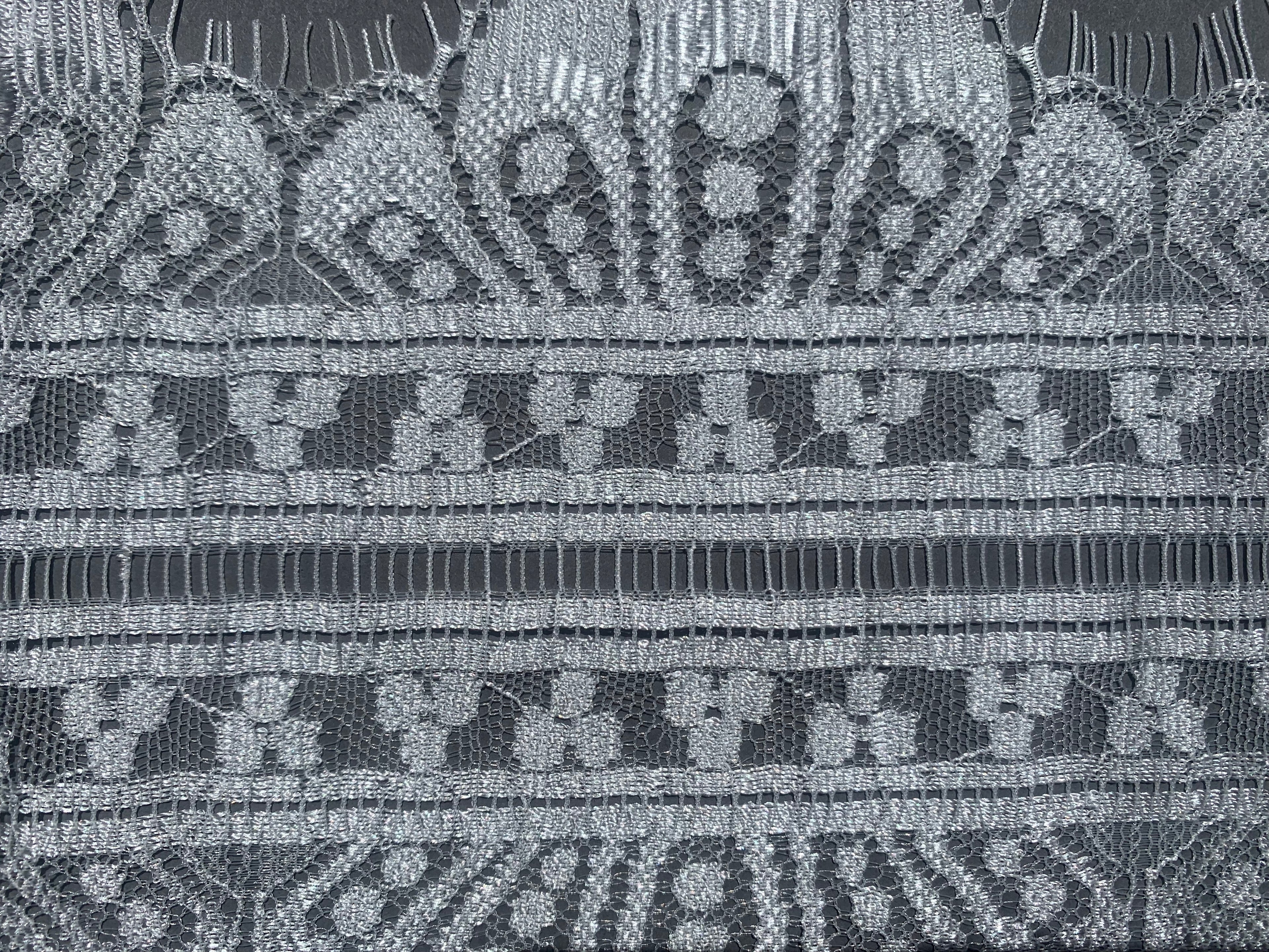 Close up white lace trim satin finish SP Haberdashery Auckland NZ
