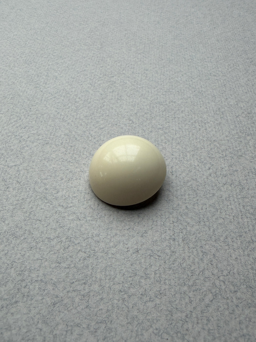Cream hemisheric shank button SP Haberdashery Auckland NZ