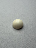 Cream hemisheric shank button SP Haberdashery Auckland NZ