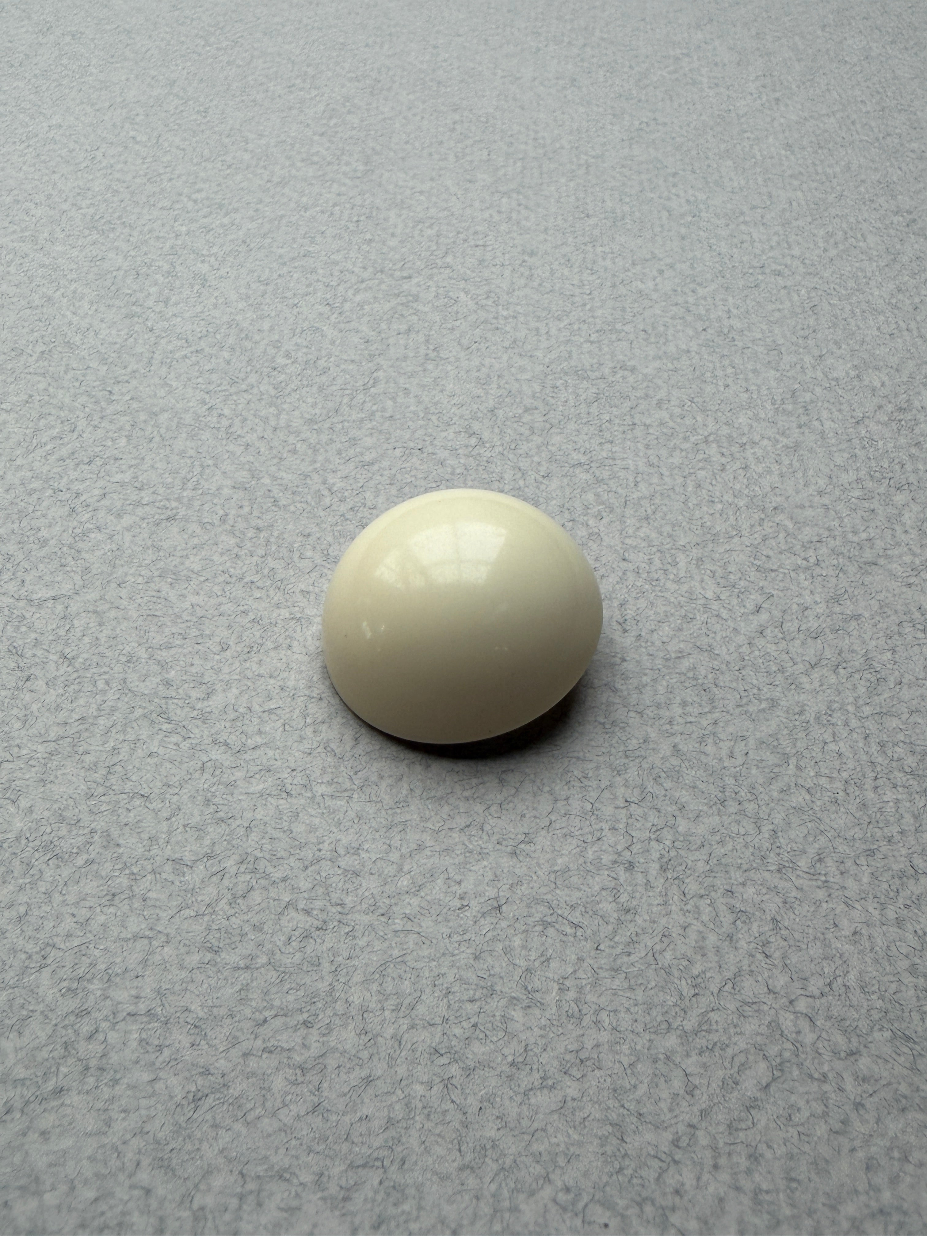 Cream hemisheric shank button SP Haberdashery Auckland NZ