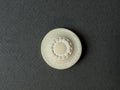 Cream resin hat shank button SP Haberdashery Auckland NZ