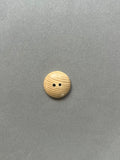 Natural wood dome shaped button SP Haberdashry Auckland NZ