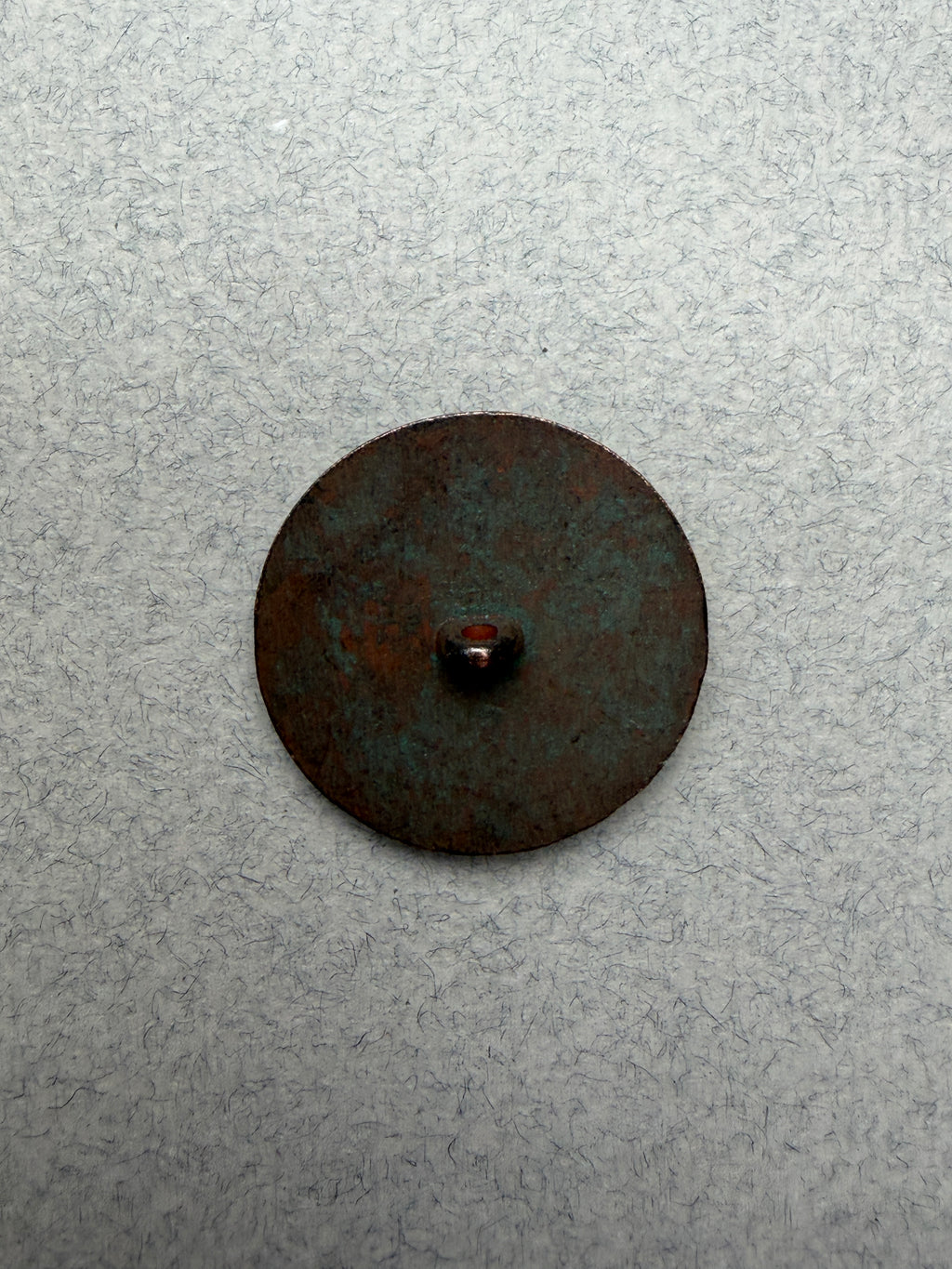 Ornate Metal Shank Button | Green Enamel, Historic Style, 30mm | SP Haberdashery