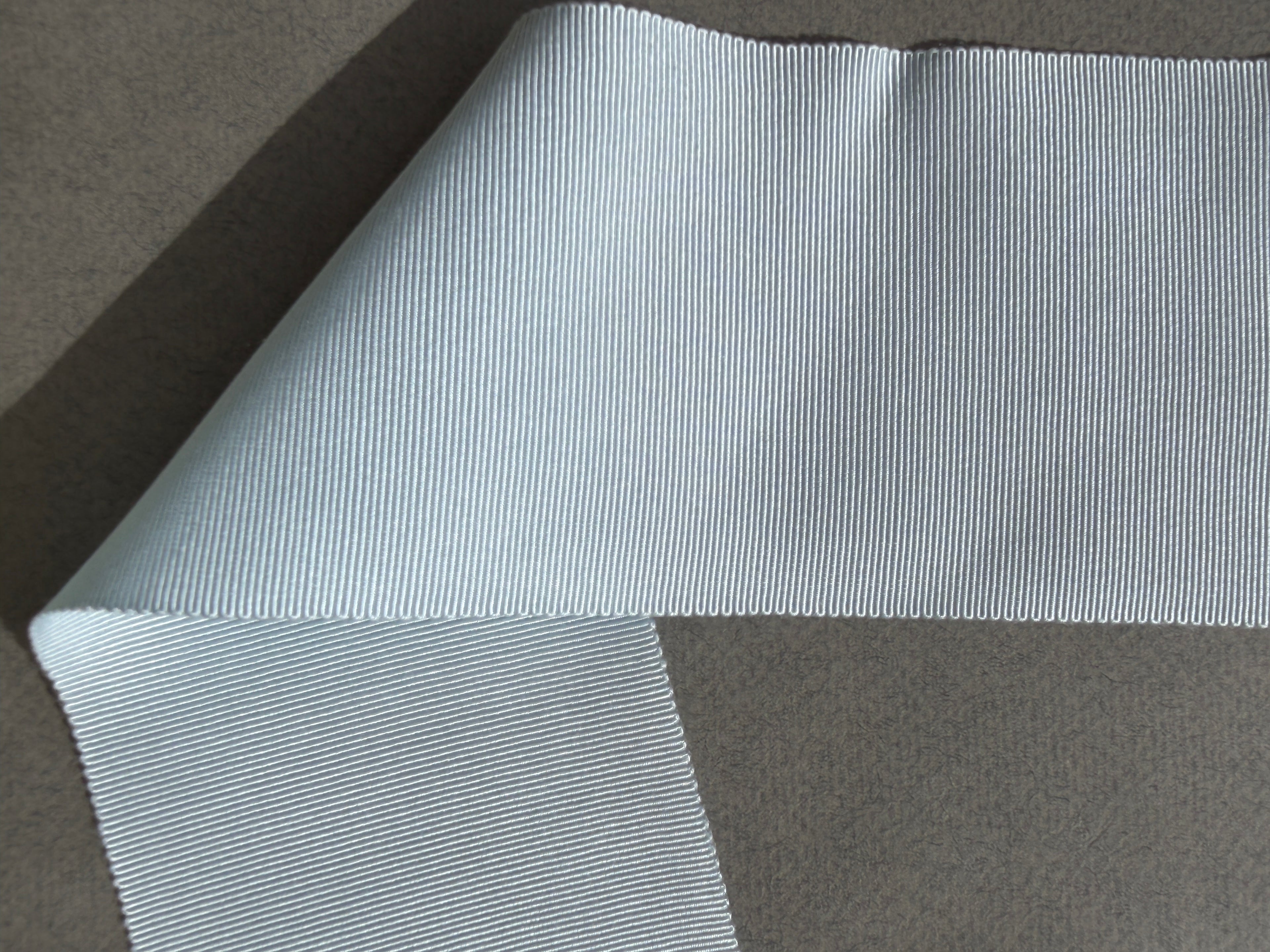 Light blue Rayon  grosgain ribbon 75mm wide