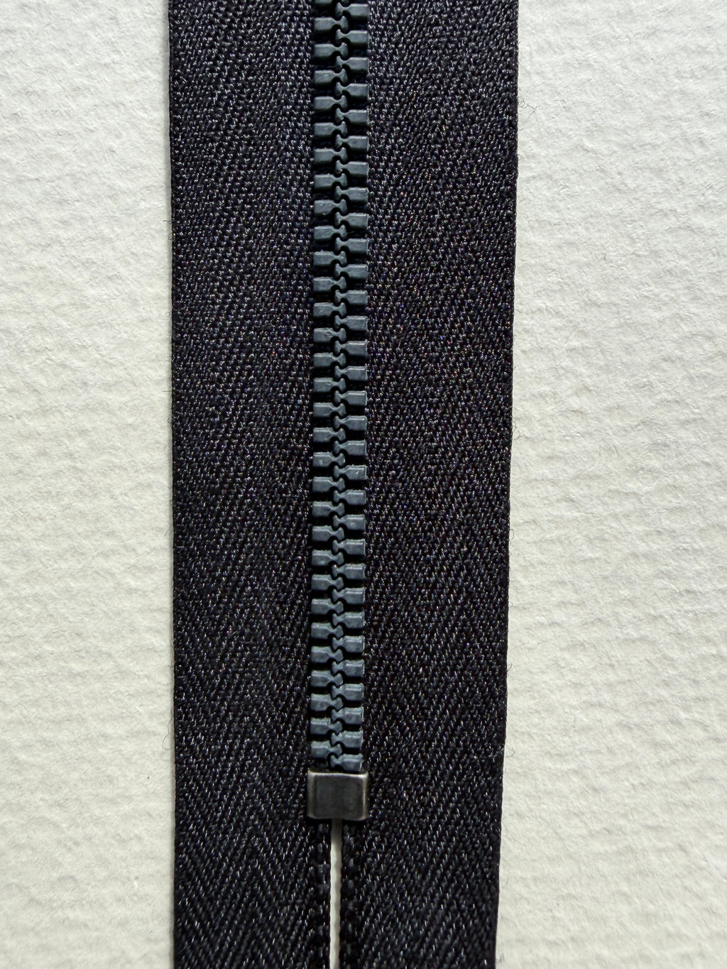 Riri Closed End Narrow Metal Zip | Black, 23cm | SP Haberdashery
