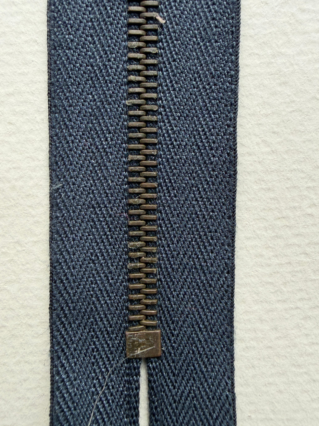 Riri Closed End Metal Zip | Navy Bronze, 20cm | SP Haberdashery