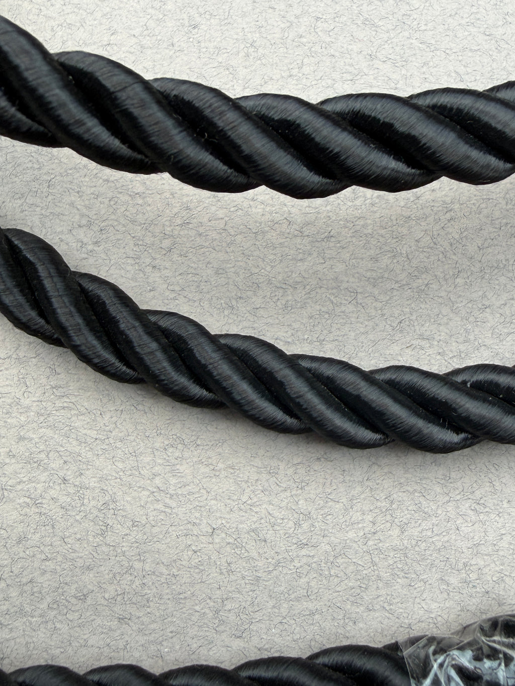 Black Rayon Cord 10mm