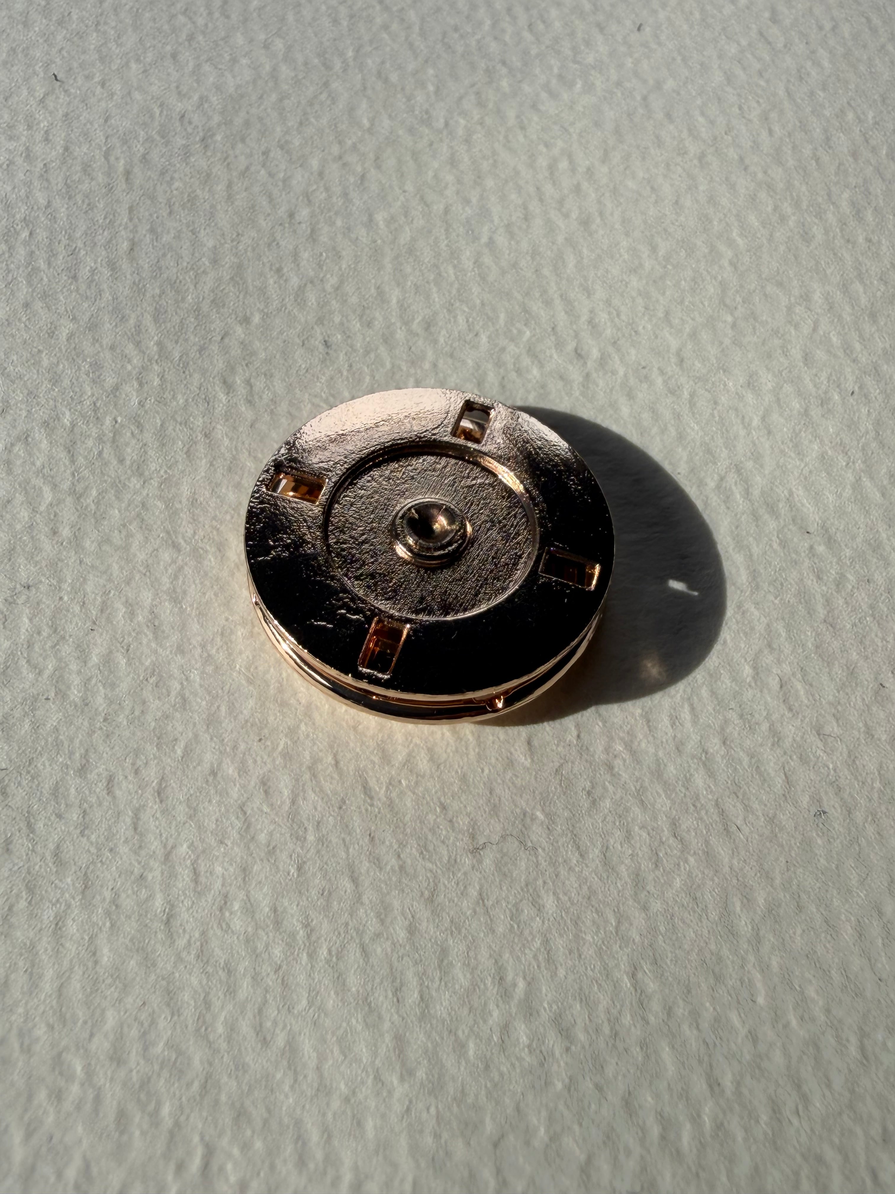 Gold Metal Snap Fasteners 20mm Sew-On | SP Haberdashery