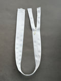 Invisible zip white satin SP Haberdashery Auckland NZ
