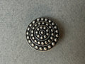 Metal shield shank button SP Haberdashery Auckland NZ