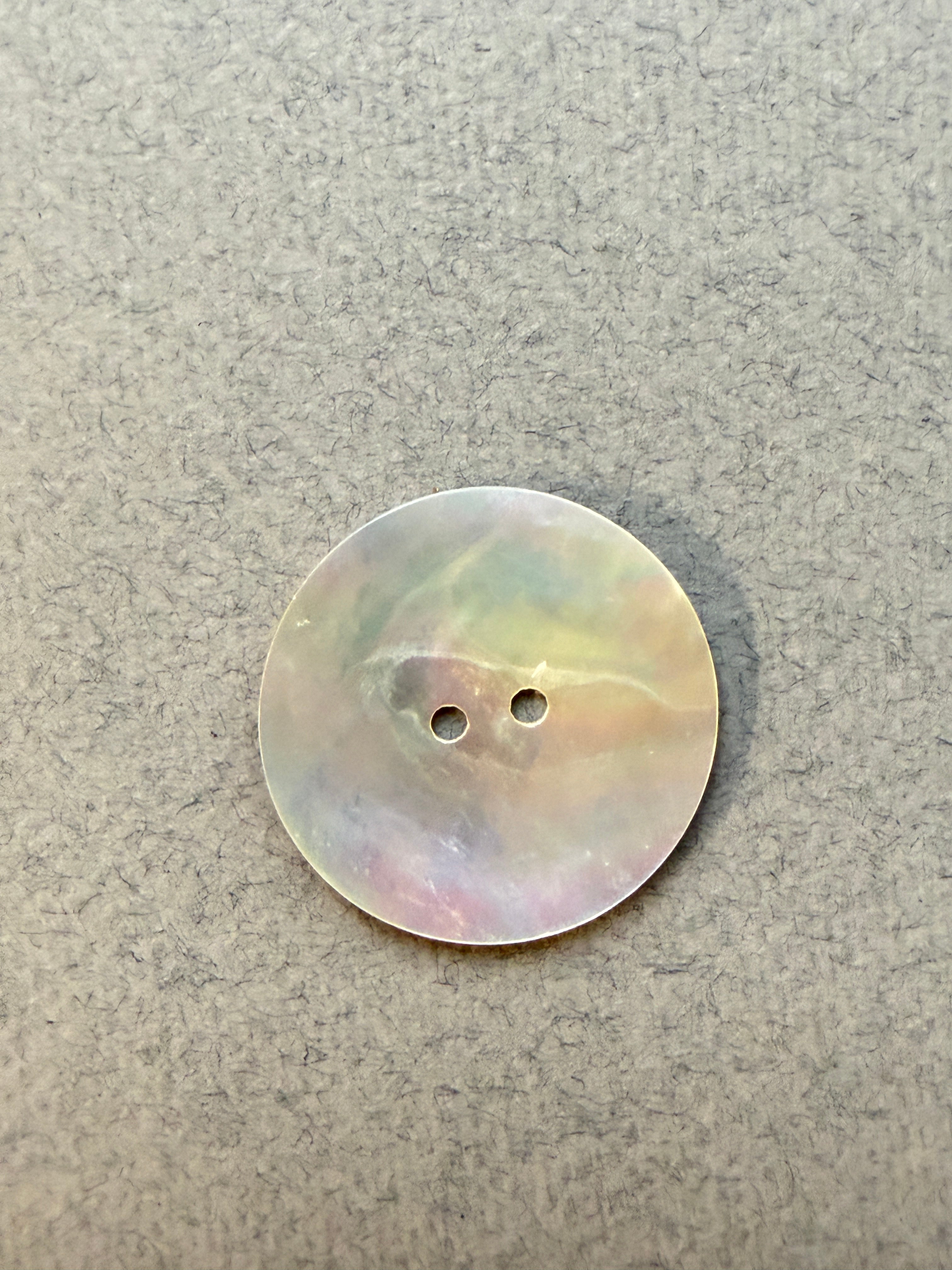Natural acoya sea shell button SP Haberdashery Auckland NZ