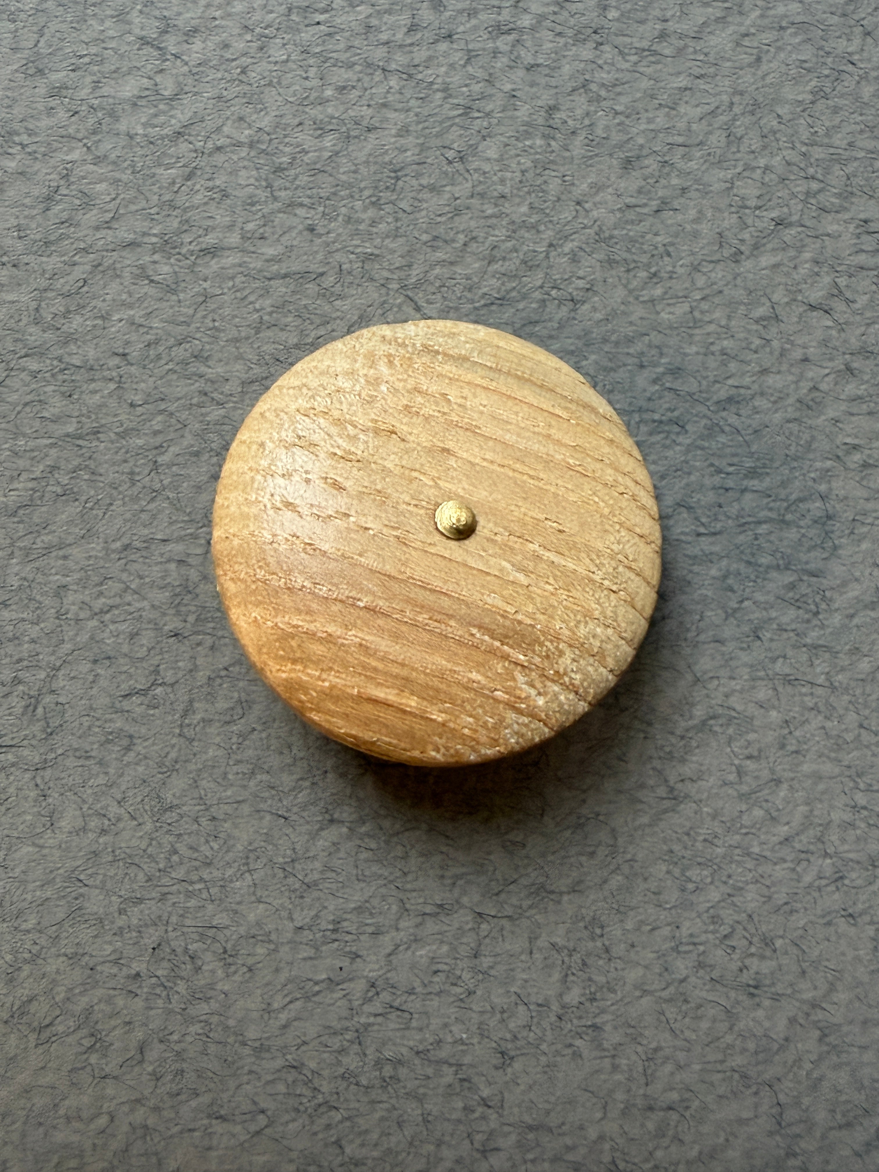 Natural driftwood shank button SP Haberdashery Auckland NZ