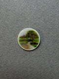 Natural shell with landscape motif button SOP Haberdashery Auckland NZ