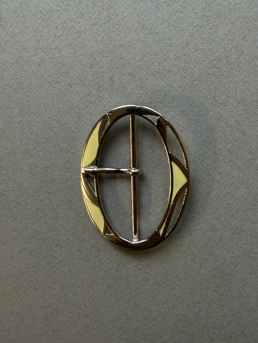 Oval enamel buckle SP Haberdashery Auckland NZ