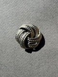 Pewter metal scroll shank button SP Haberdashery Auckland NZ