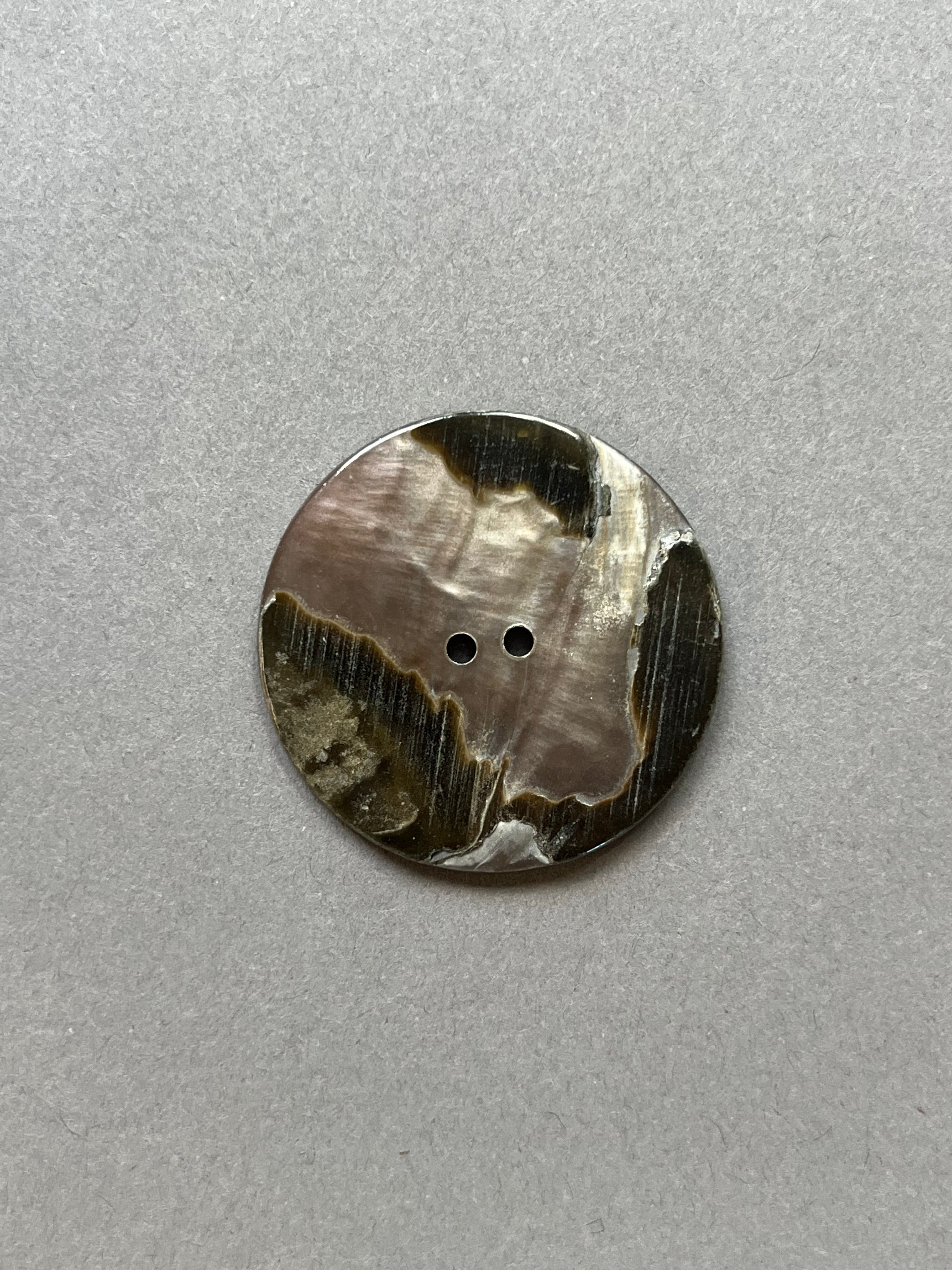 Reverse side MOP natural shell button SP Haberdashery Auckland NZ