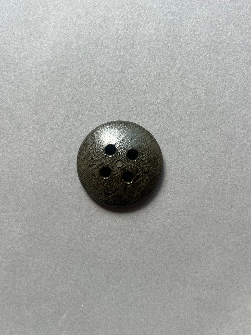 Reverse side blackwood natural button SP Haberdashery Auckland NZ