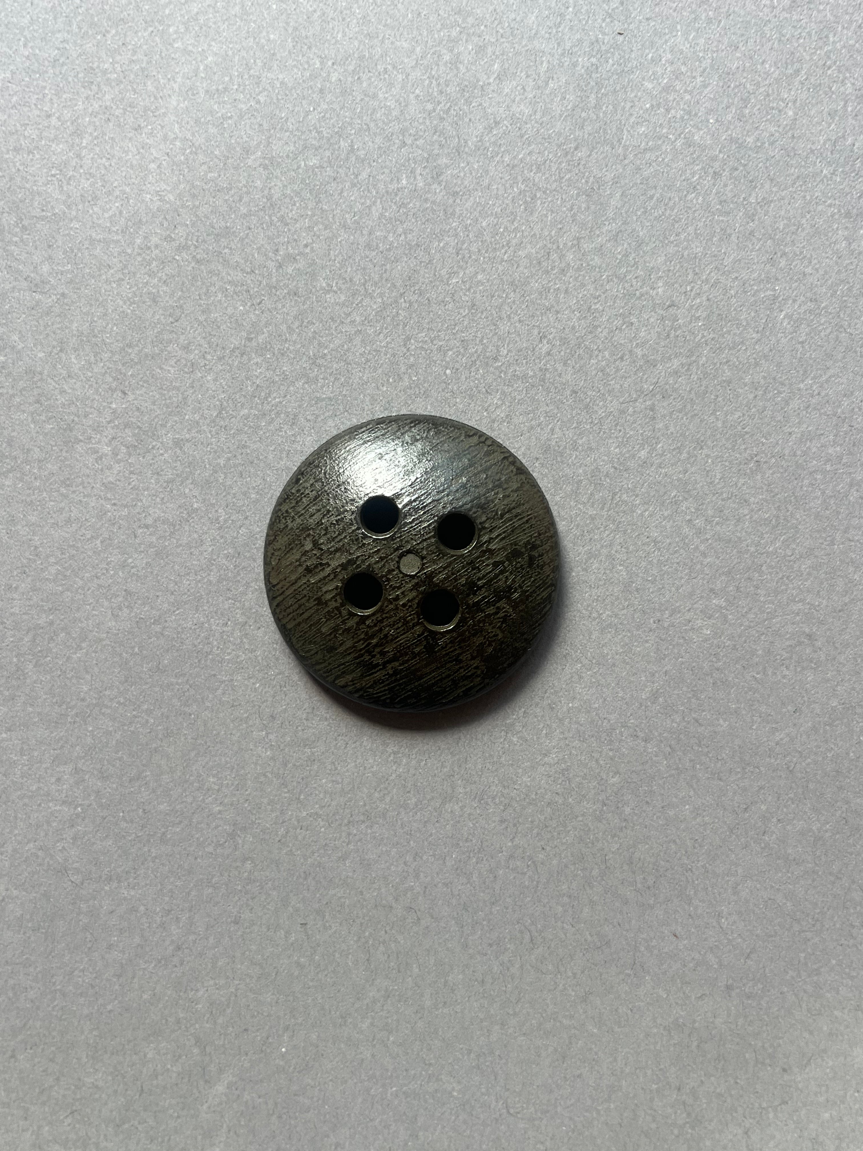 Reverse side blackwood natural button SP Haberdashery Auckland NZ