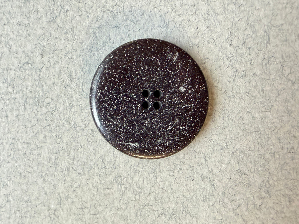 Reverse side brown button etched design SP Haberdashery Auckland NZ
