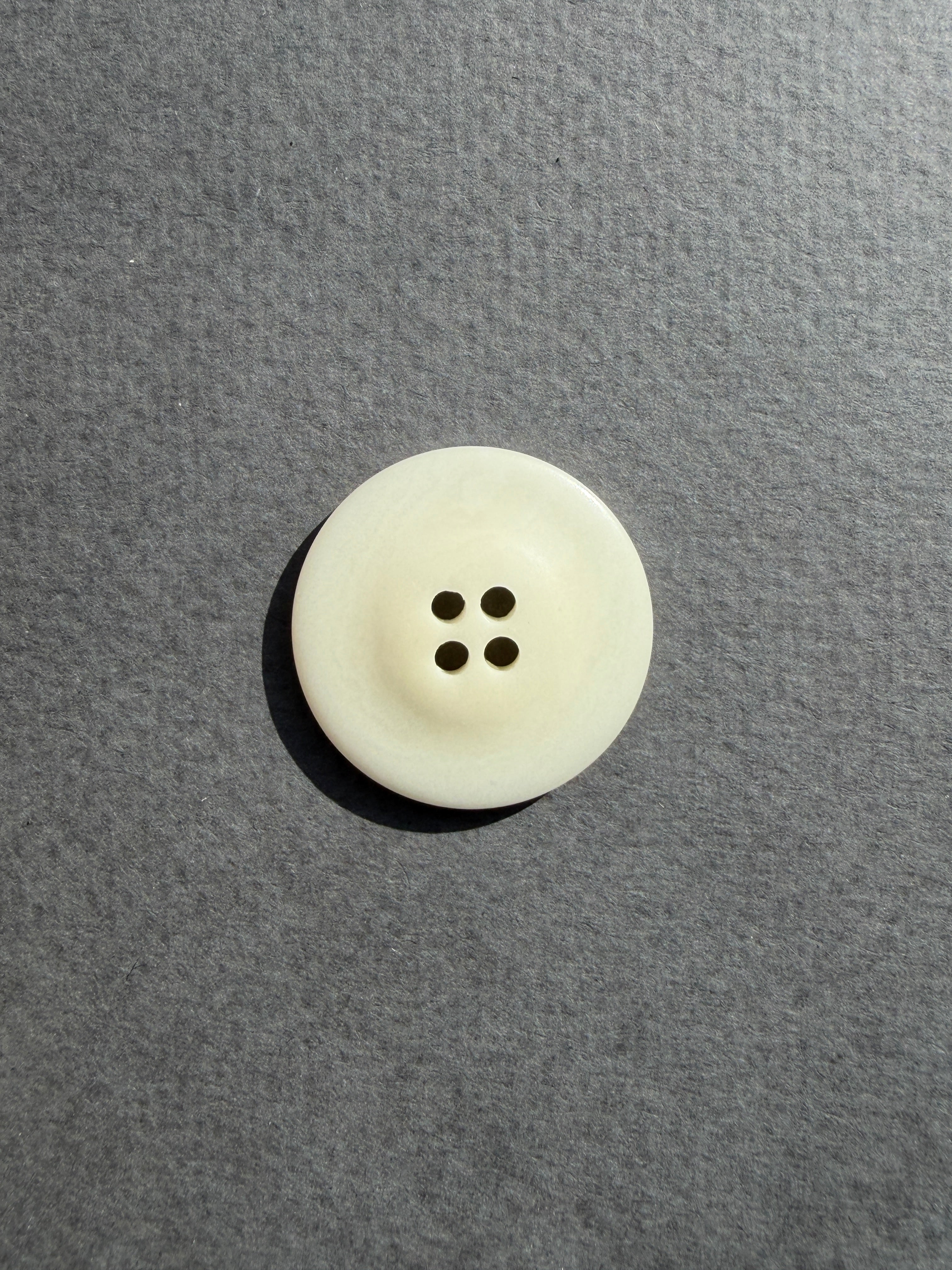 Reverse side corozo 4h rim button SP Haberdashery Auckland NZ