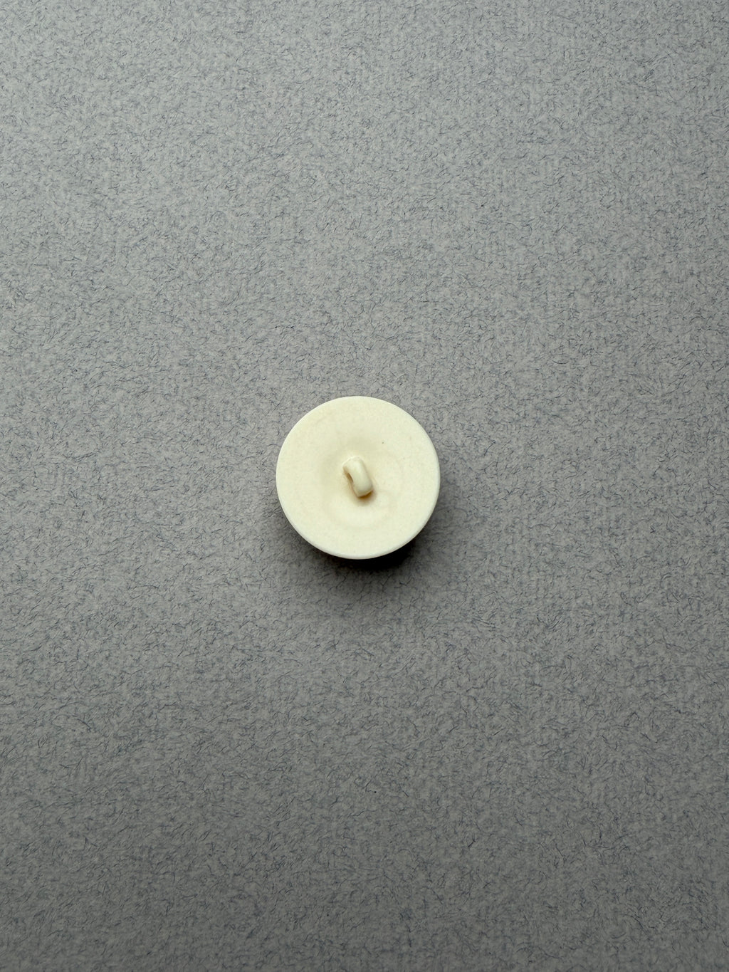 Reverse side cream hemispheric shank button SP Haberdashery Auckland NZ
