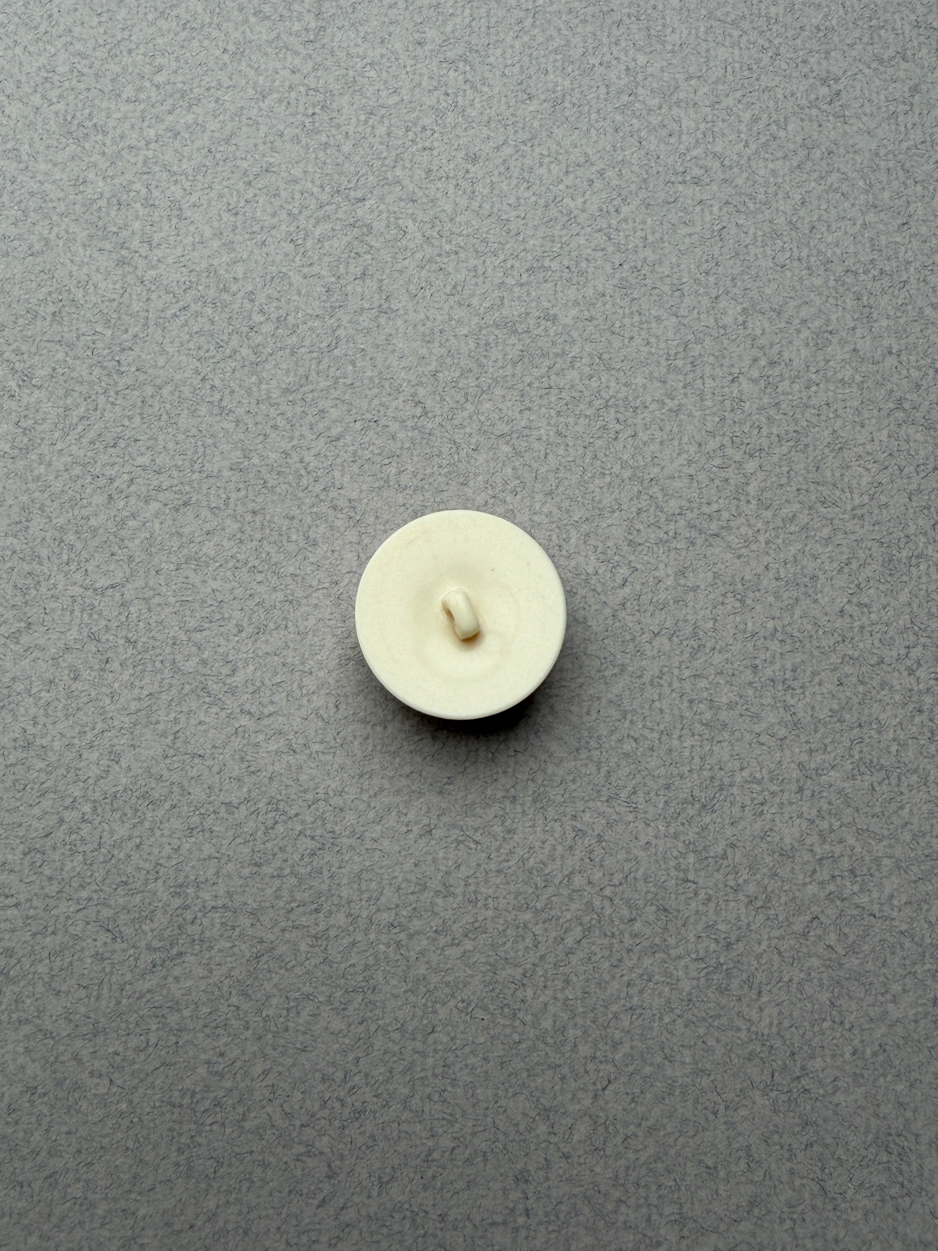Reverse side cream hemispheric shank button SP Haberdashery Auckland NZ