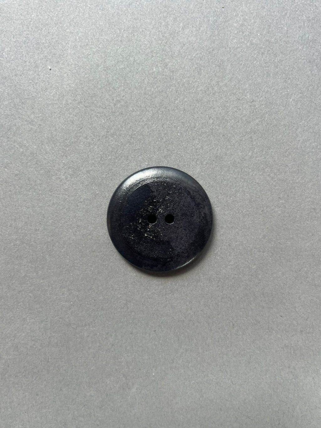 Reverse side natural black wood button SP Haberdashery Auckland NZ