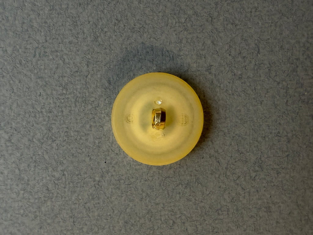 Reverse side nylon and gold shank button SP Haberdashery uckland NZ