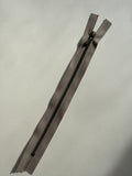 Riri closed end metal  Taupe antique brass zip 20cm SP Haberdashery Auckland NZ