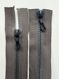 Riri closed end two way nylon zip khaki 52cm SP Haberdashery Auckland NZ