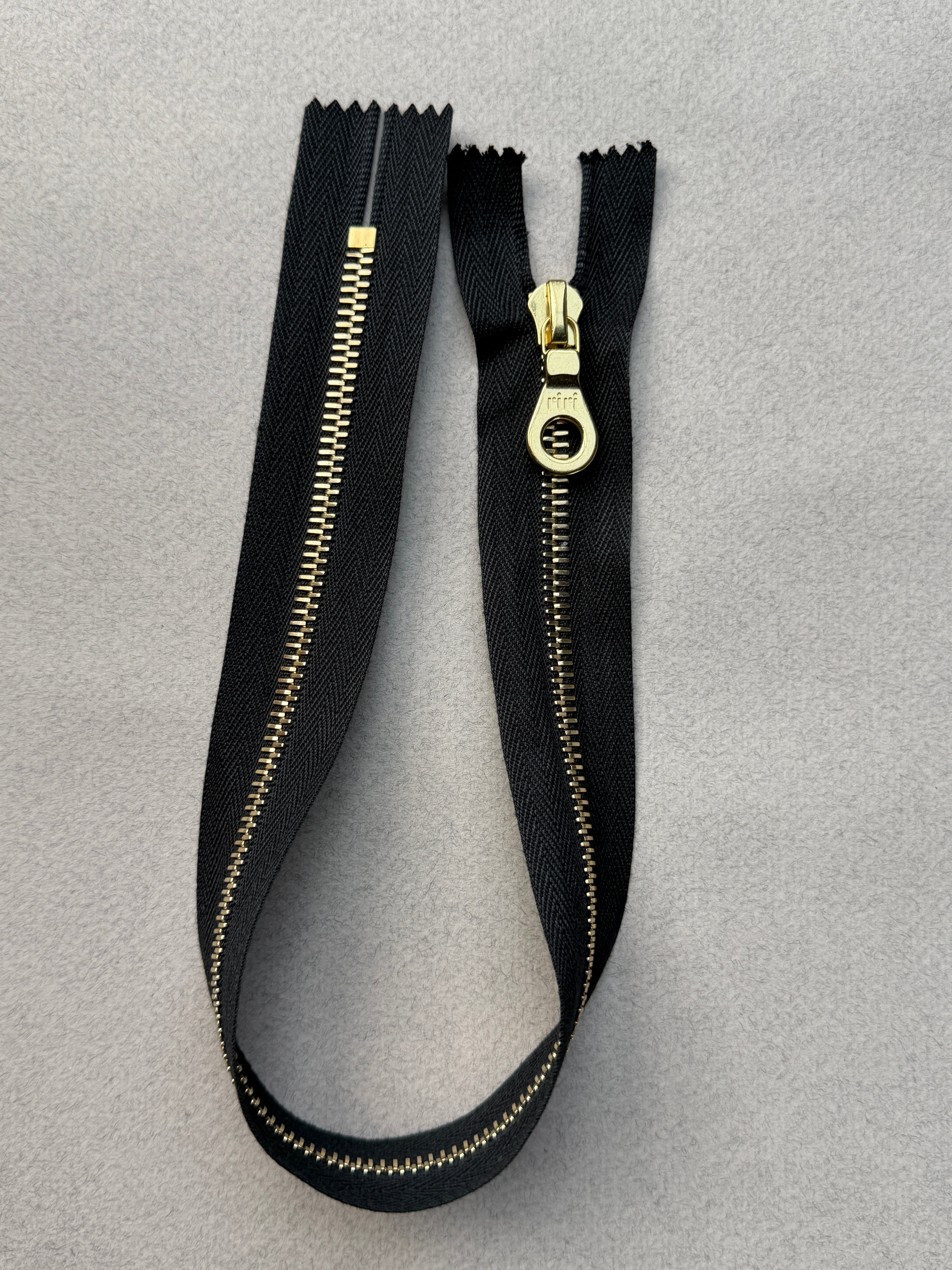 Riri zip closed end black old SP Haberdashery Auckland NZ