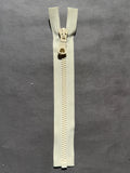Riri open end  nylon cream  20cm zip SP Haberdashery Auckland NZ
