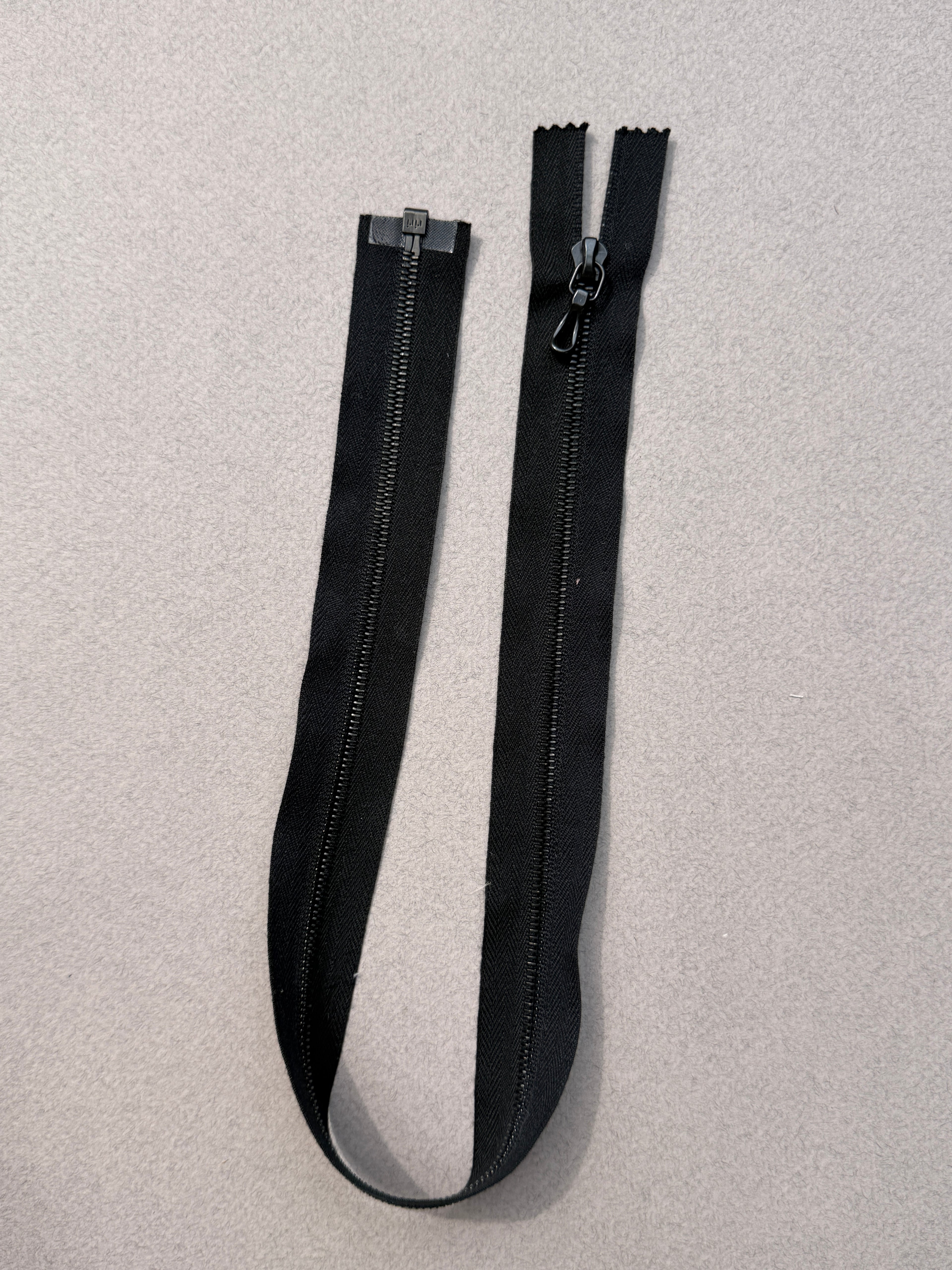 Riri open end metal black zip 35cm SP Haberdashery Auckland NZ