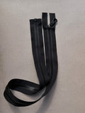 Riri open end black nylon zip 59cm SP Haberdashery Auckland NZ
