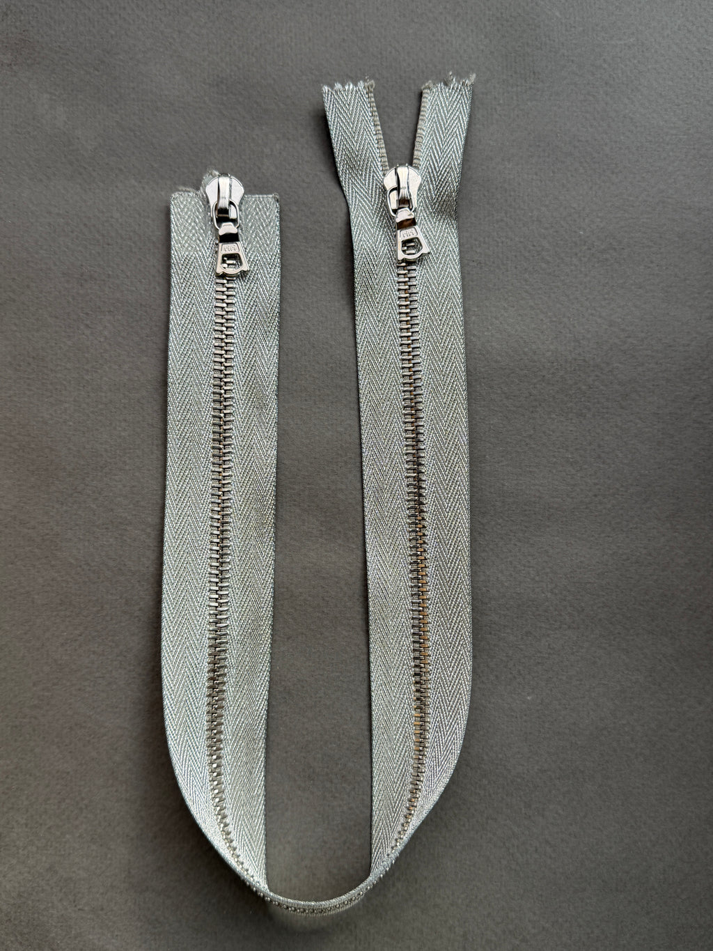 Riri Open end two ways metal silver zip 51cm SP Haberdashery Auckland NZ