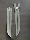 Riri Open end two ways metal silver zip 51cm SP Haberdashery Auckland NZ