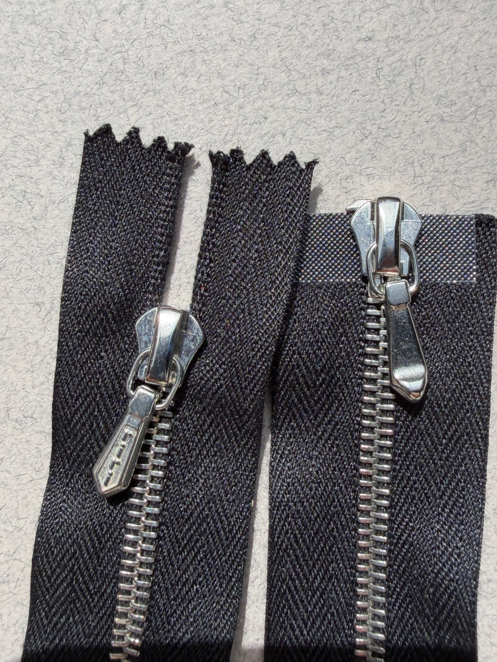 Riri Metal Zip  Two way Open End 60cm SP Haberdashery Auckland NZ