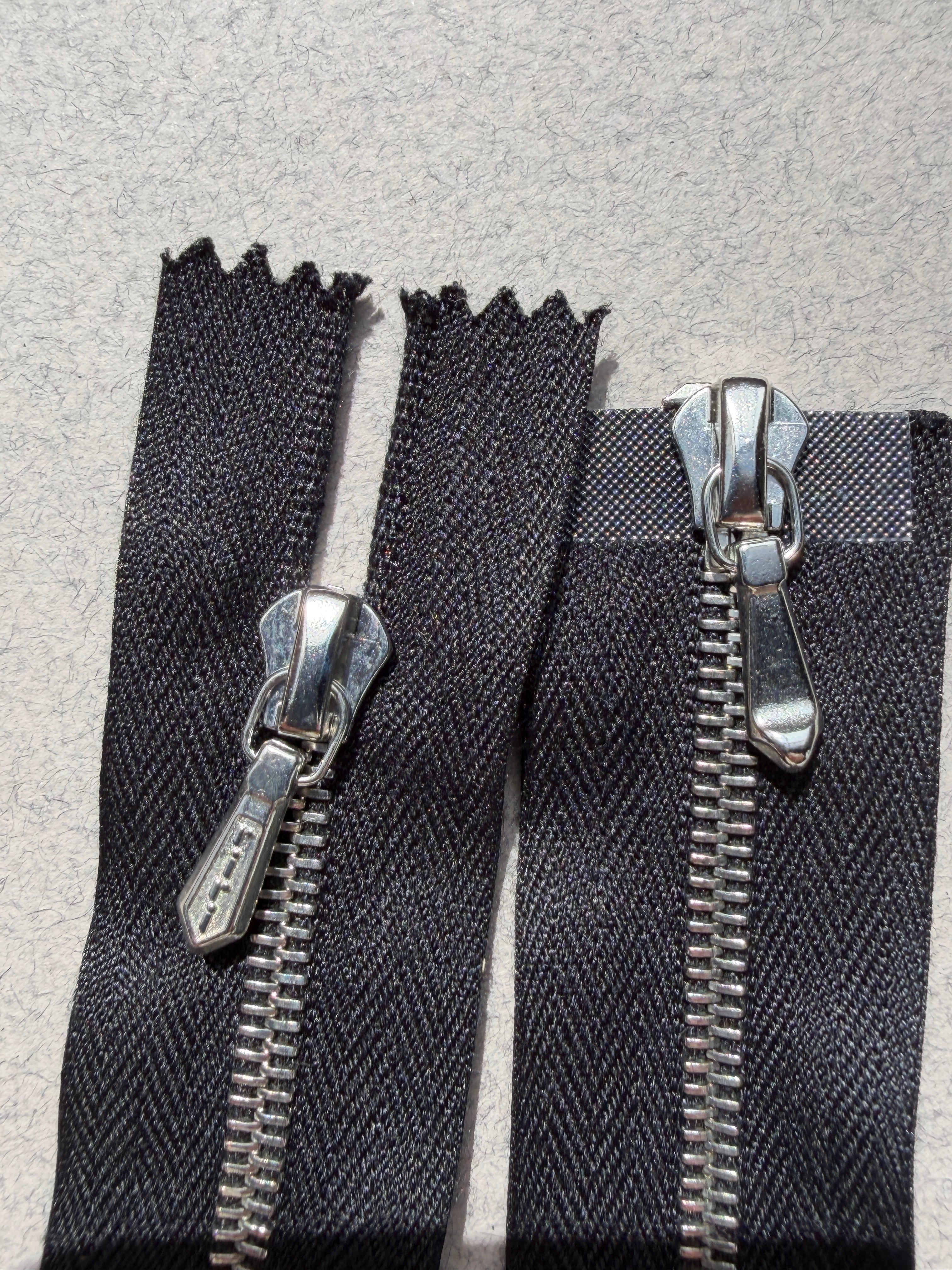 Riri Metal Zip  Two way Open End 60cm SP Haberdashery Auckland NZ