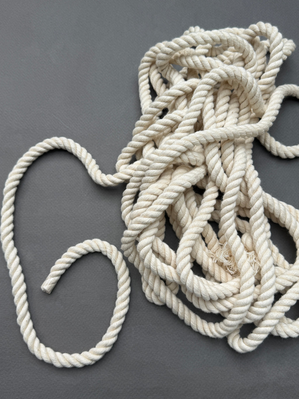 Natural cotton twisted cord 15mm Auckland NZ