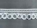 White cotton guipure lace trim SP Haberdashery Auckland NZ