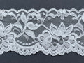 White stretch lace trim 60mm wide  SP Haberdashery Auckland NZ
