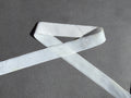 White nylon velvet ribbon 20mm SP Haberdashery Auckland NZ